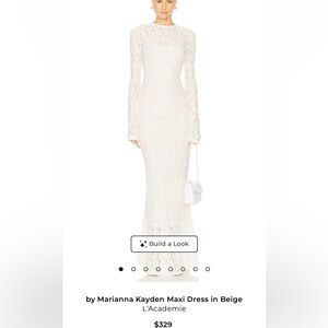 Marianna Kayden Maxi Dress in Beige
L'Academie